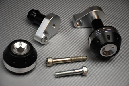 Pair of Frame Sliders / Crash Pads for Suzuki GSXS 1000F 2015 - 2021