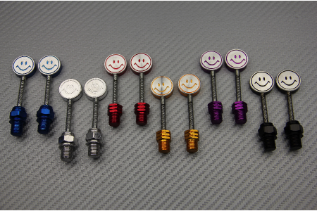 Colored Smiley Decorative Screw