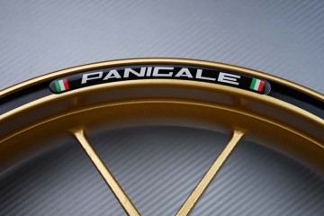 Motorrad Felgenrandaufkleber DUCATI - Logo PANIGALE Motorrad Felgenrandaufkleber DUCATI - Logo PANIGALE