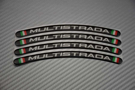 Stickers bord de jantes DUCATI - Logo MULTISTRADA