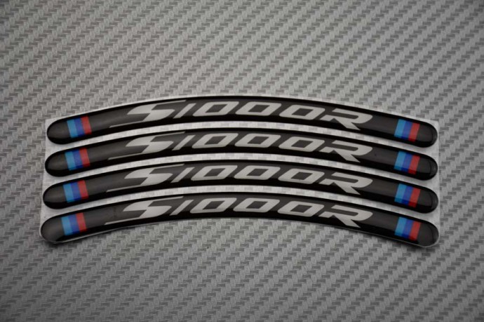 Stickers para borde de llantas BMW - Logotipo S1000R Stickers para borde de llantas BMW - Logotipo S1000R