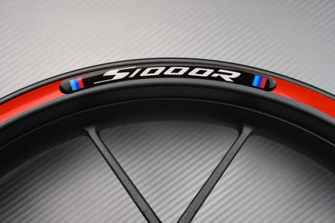 Stickers para borde de llantas BMW - Logotipo S1000R Stickers para borde de llantas BMW - Logotipo S1000R