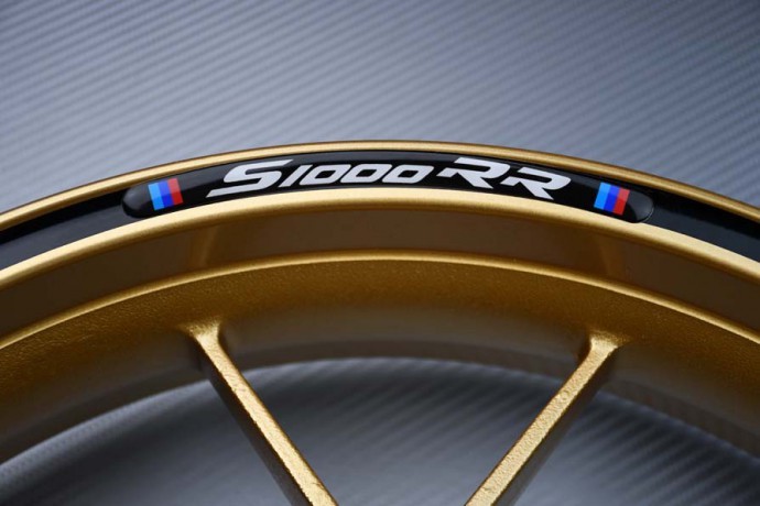 Stickers para borde de llantas BMW - Logotipo S1000RR Stickers para borde de llantas BMW - Logotipo S1000RR