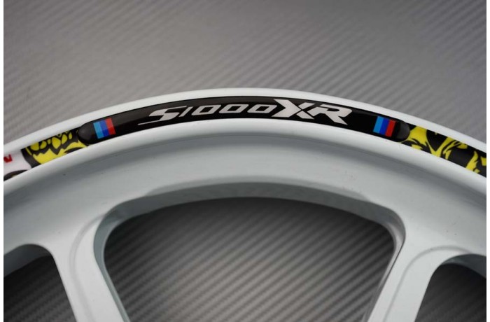Rim Edge Stickers BMW - S1000XR Logo