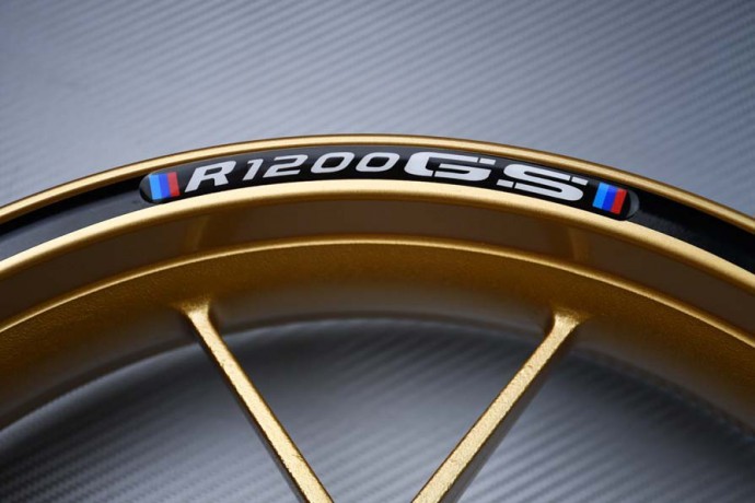 Rim Edge Stickers BMW - R1200GS Logo Rim Edge Stickers BMW - R1200GS Logo