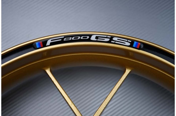 Stickers bordo cerchioni BMW - Logo F800GS