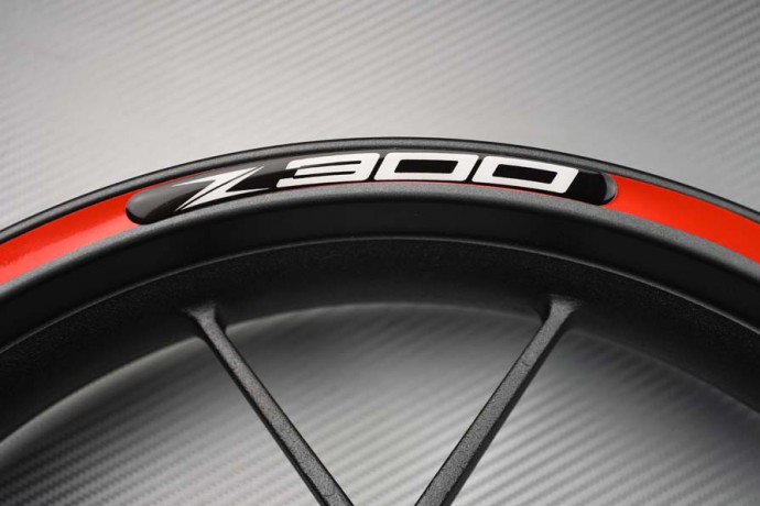 Stickers bord de jantes KAWASAKI - Logo Z300 Stickers bord de jantes KAWASAKI - Logo Z300