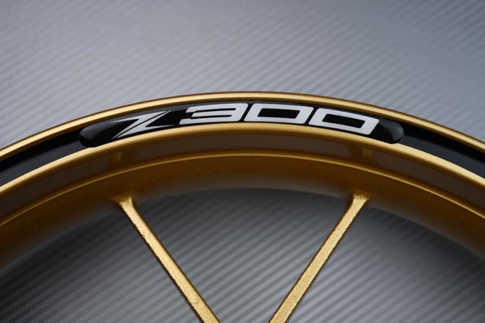 Stickers bord de jantes KAWASAKI - Logo Z300 Stickers bord de jantes KAWASAKI - Logo Z300