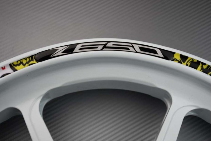 Stickers bord de jantes KAWASAKI - Logo Z650