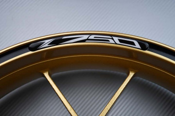 Motorrad Felgenrandaufkleber KAWASAKI - Logo Z750