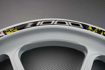 Stickers para borde de llantas KAWASAKI - Logotipo Z1000