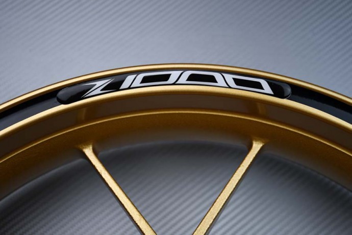 Stickers bord de jantes KAWASAKI - Logo Z1000 Stickers bord de jantes KAWASAKI - Logo Z1000