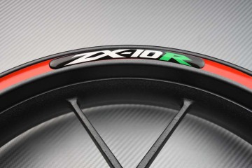 Stickers bord de jantes KAWASAKI - Logo ZX10R Stickers bord de jantes KAWASAKI - Logo ZX10R