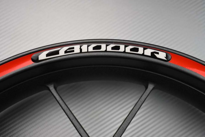 Motorrad Felgenrandaufkleber HONDA - Logo CB 1000R Motorrad Felgenrandaufkleber HONDA - Logo CB 1000R