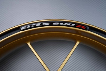 Stickers para borde de llantas SUZUKI - Logotipo GSXR 600