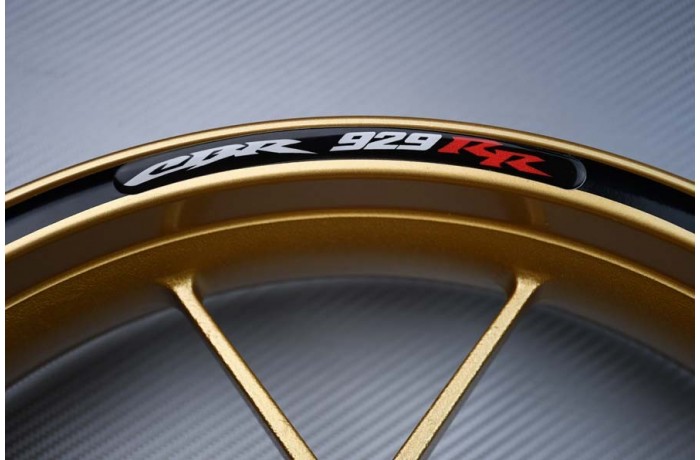 Stickers bord de jantes HONDA - Logo CBR 929 RR Stickers bord de jantes HONDA - Logo CBR 929 RR