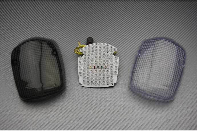 Luz de freno led con intermitentes integrados HONDA SHADOW 750 / 1100 / VALKYRIE 1500 1997 - 2007