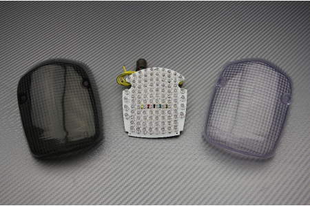 Feu Stop Led Clignotants Intégrés HONDA SHADOW 750 / 1100 / VALKYRIE 1500 1997 - 2007