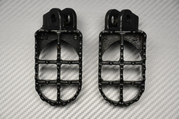 Paire de Repose-pieds Cross Kawasaki KLX 400 Suzuki DRZ 400 RM 125 / 250