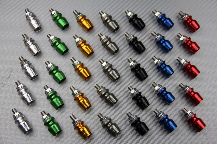 Zierschraube mit Farbversatz