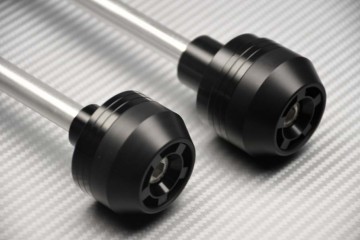 Kit topes de protección anticaída horquilla + basculante Suzuki GSR 750 & GSXS 750 Kit topes de protección anticaída horquilla + basculante Suzuki GSR 750 & GSXS 750