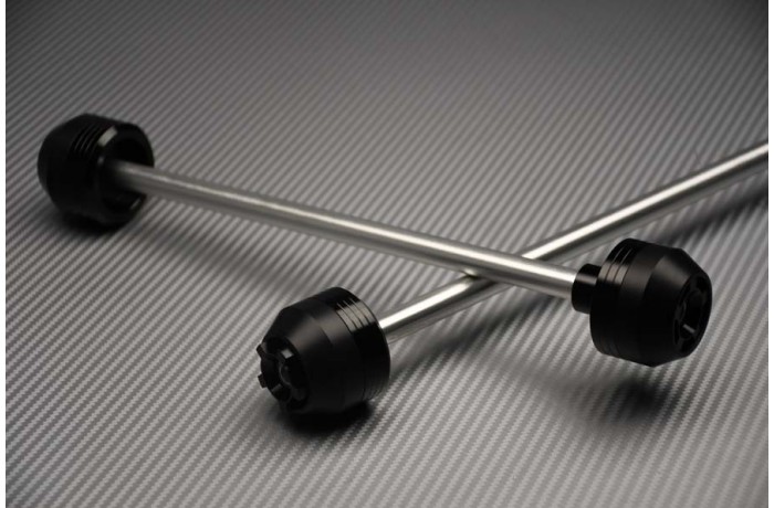 Kit topes de protección anticaída horquilla + basculante BMW S1000RR & S1000R 2009 - 2020