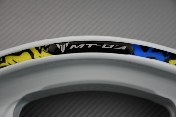 Stickers bordo cerchioni YAMAHA - Logo MT03