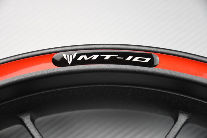 Stickers bord de jantes YAMAHA - Logo MT10