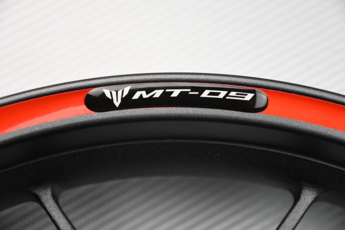 Stickers para borde de llantas YAMAHA - Logotipo MT09