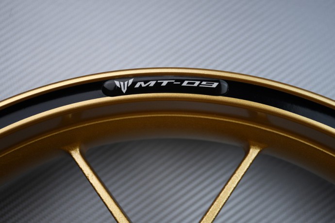 Rim Edge Stickers YAMAHA - MT-09 Logo