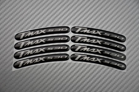 Stickers bord de jantes YAMAHA - Logo TMAX 530