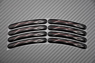 Stickers bord de jantes YAMAHA - Logo FZ6