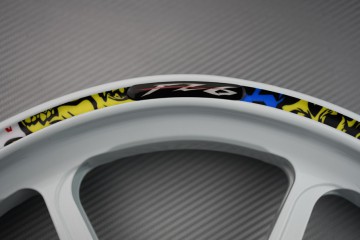 Stickers bord de jantes YAMAHA - Logo FZ6