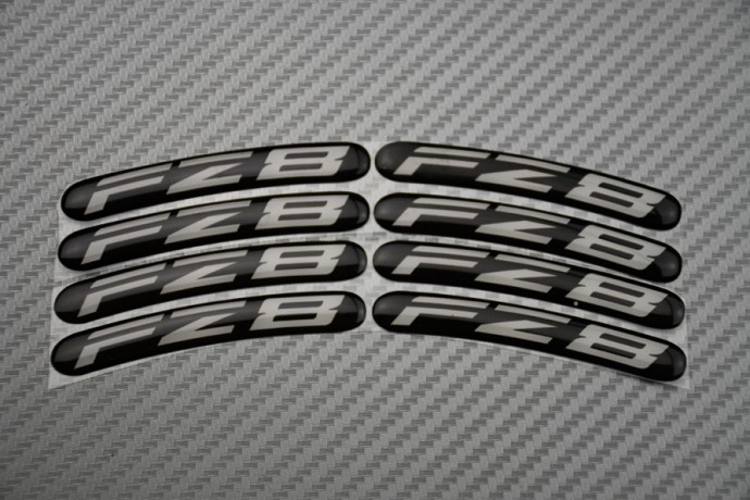 Motorrad Felgenrandaufkleber YAMAHA - Logo FZ8 Motorrad Felgenrandaufkleber YAMAHA - Logo FZ8