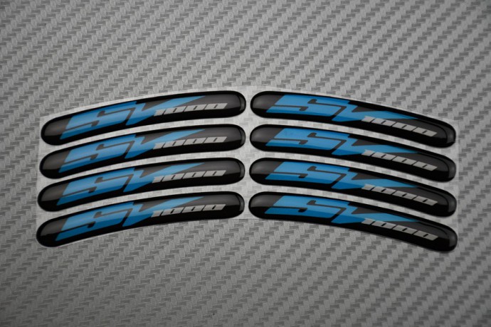 Stickers bord de jantes SUZUKI - Logo SV 1000