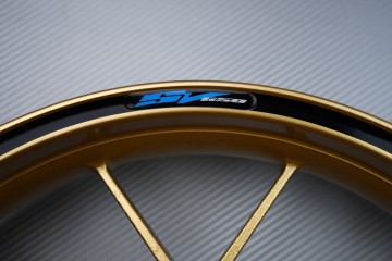 Stickers bordo cerchioni SUZUKI - Logo SV 650 Stickers bordo cerchioni SUZUKI - Logo SV 650