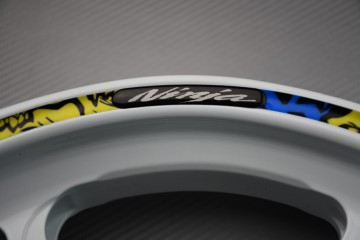 Stickers bordo cerchioni KAWASAKI - Logo NINJA Stickers bordo cerchioni KAWASAKI - Logo NINJA