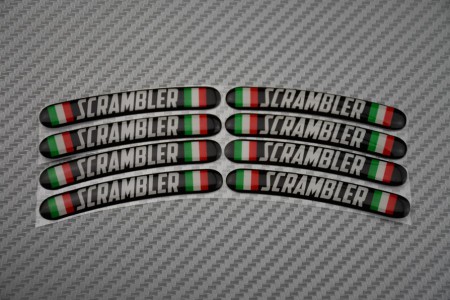 Stickers bord de jantes DUCATI - SCRAMBLER Logo