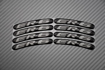 Stickers para borde de llantas KAWASAKI - Logotipo ER6