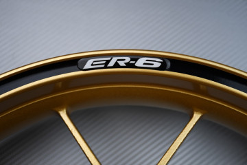 Motorrad Felgenrandaufkleber KAWASAKI - Logo ER6 Motorrad Felgenrandaufkleber KAWASAKI - Logo ER6