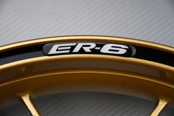 Motorrad Felgenrandaufkleber KAWASAKI - Logo ER6 Motorrad Felgenrandaufkleber KAWASAKI - Logo ER6