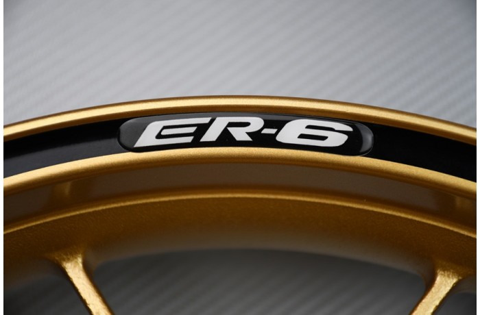 Motorrad Felgenrandaufkleber KAWASAKI - Logo ER6 Motorrad Felgenrandaufkleber KAWASAKI - Logo ER6