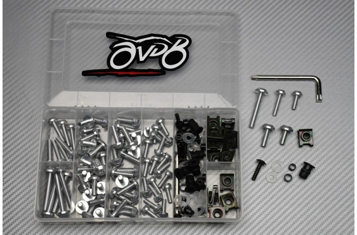 Kit visserie TORX universelle en aluminium anodisé Kit visserie TORX universelle en aluminium anodisé