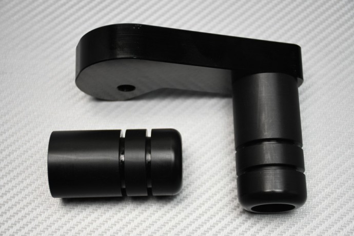 Topes de protección anticaída de teflón Suzuki GSXR 600 / 750 2006 - 2010 Topes de protección anticaída de teflón Suzuki GSXR 600 / 750 2006 - 2010