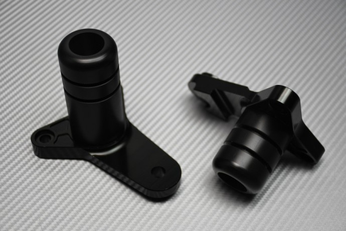 Tamponi protezioni / Paratelaio in Teflon per Suzuki GSXR 600 / 750 2011 - 2017 Tamponi protezioni / Paratelaio in Teflon per Suzuki GSXR 600 / 750 2011 - 2017
