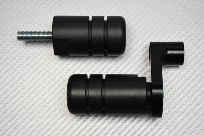 Tampons / Roulettes de Protection en Téflon pour Suzuki GSXR 1000 2001 - 2002 / GSXR 600 750 2000 - 2003 Tampons / Roulettes de Protection en Téflon pour Suzuki GSXR 1000 2001 - 2002 / GSXR 600 750 2000 - 2003