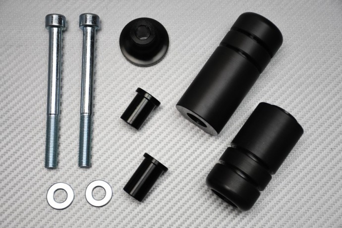 Topes de protección anticaída de teflón Kawasaki ZX6R / ZX6RR 2005 - 2006