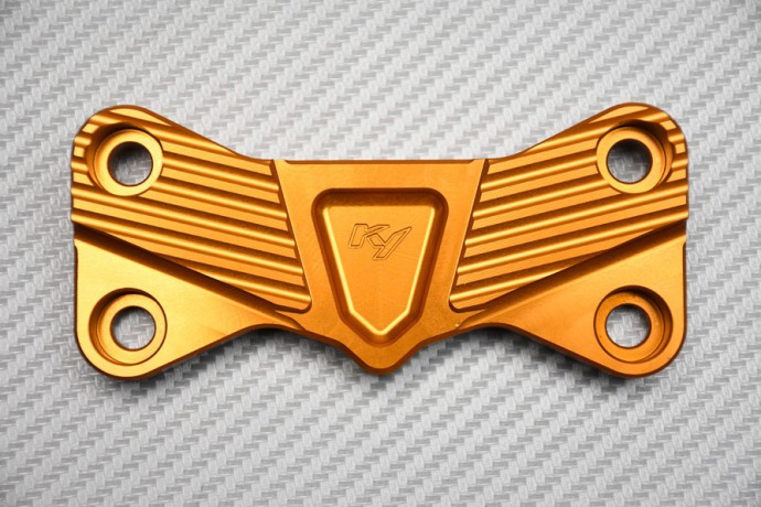 Torreta superior anodizada para Yamaha FZ1 / FZ1-N / Fazer 1000 2006 - 2015 Torreta superior anodizada para Yamaha FZ1 / FZ1-N / Fazer 1000 2006 - 2015