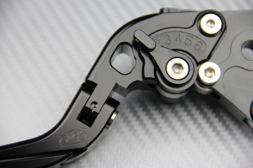 Leva freno POSTERIORE regolabile e pieghevole per Yamaha TMAX 500 2001 - 2007 & Majesty 400 2001 - 2008