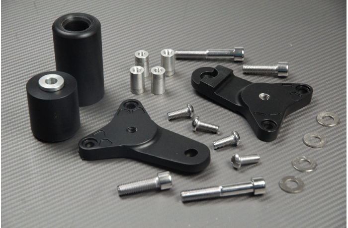 Topes de protección anticaída de teflón Suzuki GSXR 600 / 750 2011 - 2017